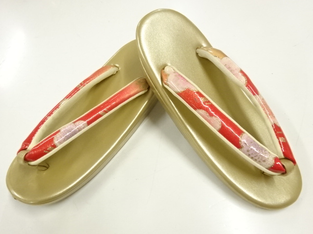 JAPANESE KIMONO / JAPANESE-STYLE ZORI (SIZE M)